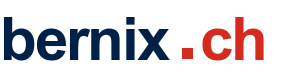 Logo typographique Bernix.ch courtier assurance maladie